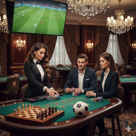 Luxury slot machine interface
